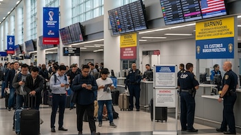 Control Migratorio Reforzado en Aeropuerto de EE. UU. con Vistas al Mundial 2026 - VisualesIA ScribNews