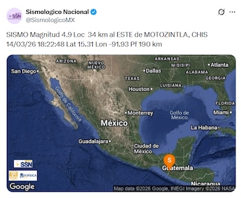 (X/ @SismologicoMX)