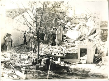 Así quedó la casa luego