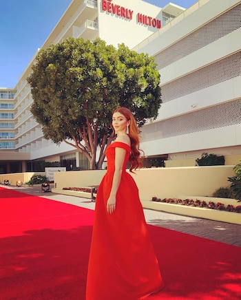golden globes alfombra roja