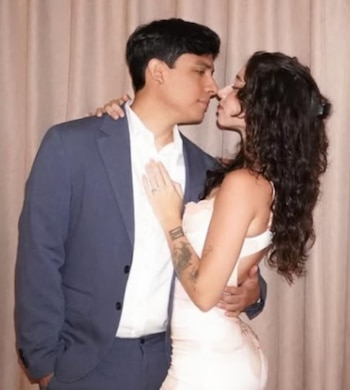 Magaly Medina se burla del ampay de Carla, novia de Curwen: “Por poco meto la pata”. Captura: Magaly TV La Firme.