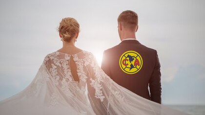 Recién casados celebran su boda y bicampeonato del América en el Ángel de la Independencia | VIDEO