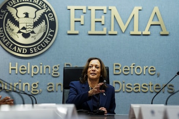 Kamala Harris regresa a Washington