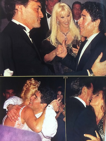 Susana Giménez , Diego Maradona,