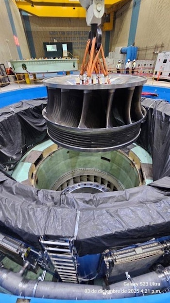 El avance en dos unidades generadoras permitirá abastecer de electricidad a más de cinco millones de personas y contribuir a la disminución anual de dióxido de carbono