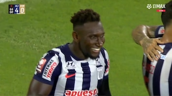 Goles de Eryc Castillo para triplete en Alianza Lima vs Cusco FC por Torneo Apertura de Liga 1 2026