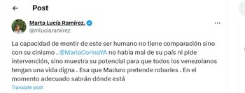 Marta Lucía Ramírez se fue