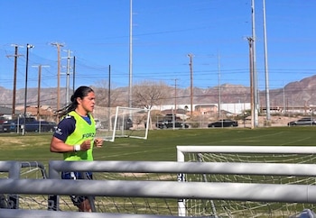 Cristo Fernández se entrenó en