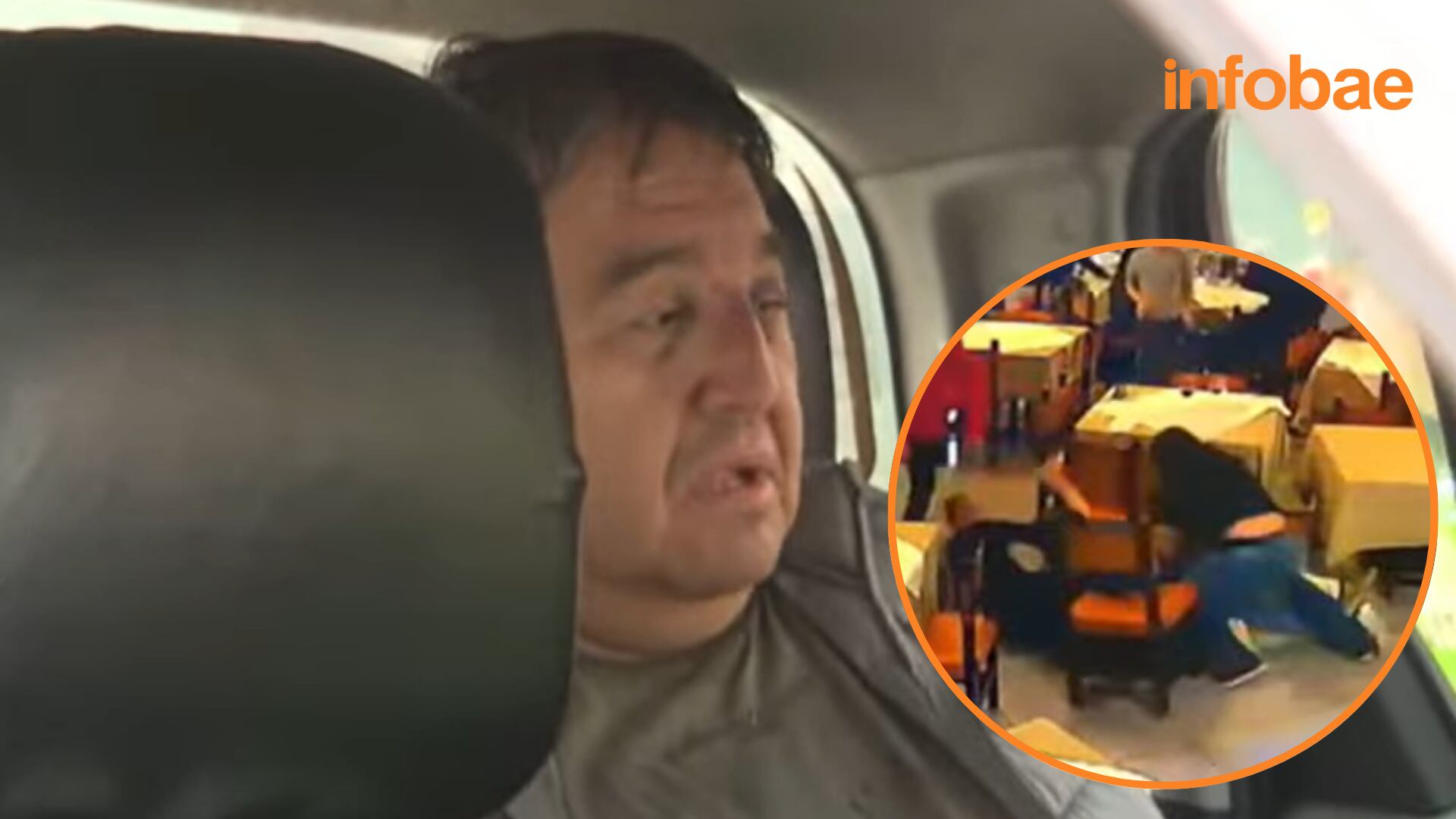 Miguel Requejo chocó su vehículo contra restaurante luego de protagonizar agresión