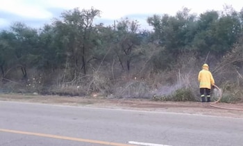 El viento zonda, las altas