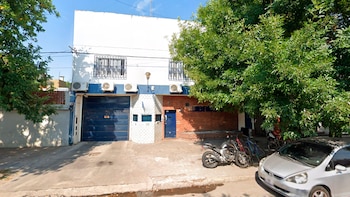 La fachada de la empresa