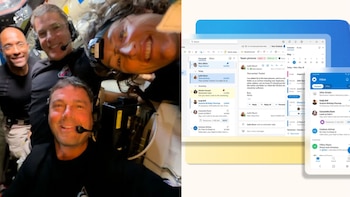 Los astronautas de Artemis II usan Microsoft Outlook como el correo electrónico desde el espacio