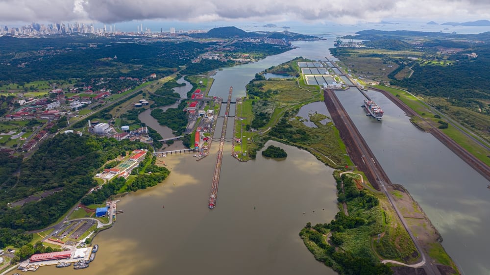 El Ejecutivo subrayó que el Canal de Panamá y la Zona Libre de Colón siguen siendo ejes para la distribución regional de carga asiática. Cortesía