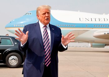 El presidente de EE.UU., Donald