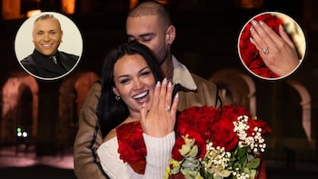 El lujoso anillo de compromiso