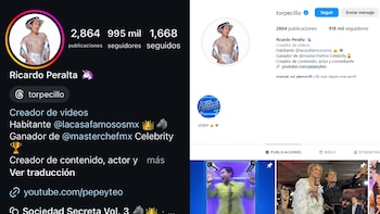 Ricardo Peralta ha perdido cerca