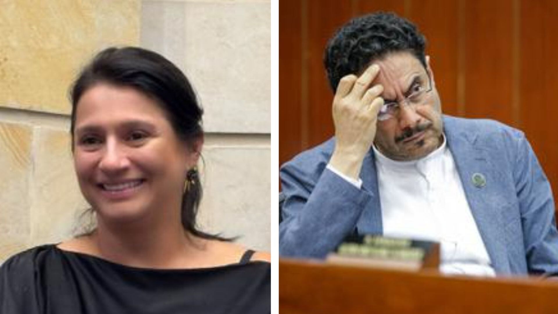 Paola Holguín dijo que se ha hundido cinco veces un proyecto hecho por su bancada para reducir sueldos a congresistas - crédito paolaholguinm/Instagram y Colprensa