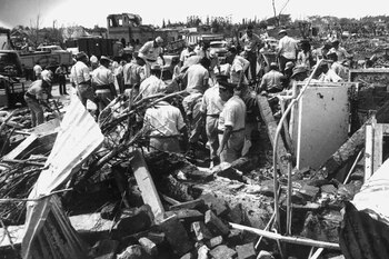 El tornado fue declarado F5,