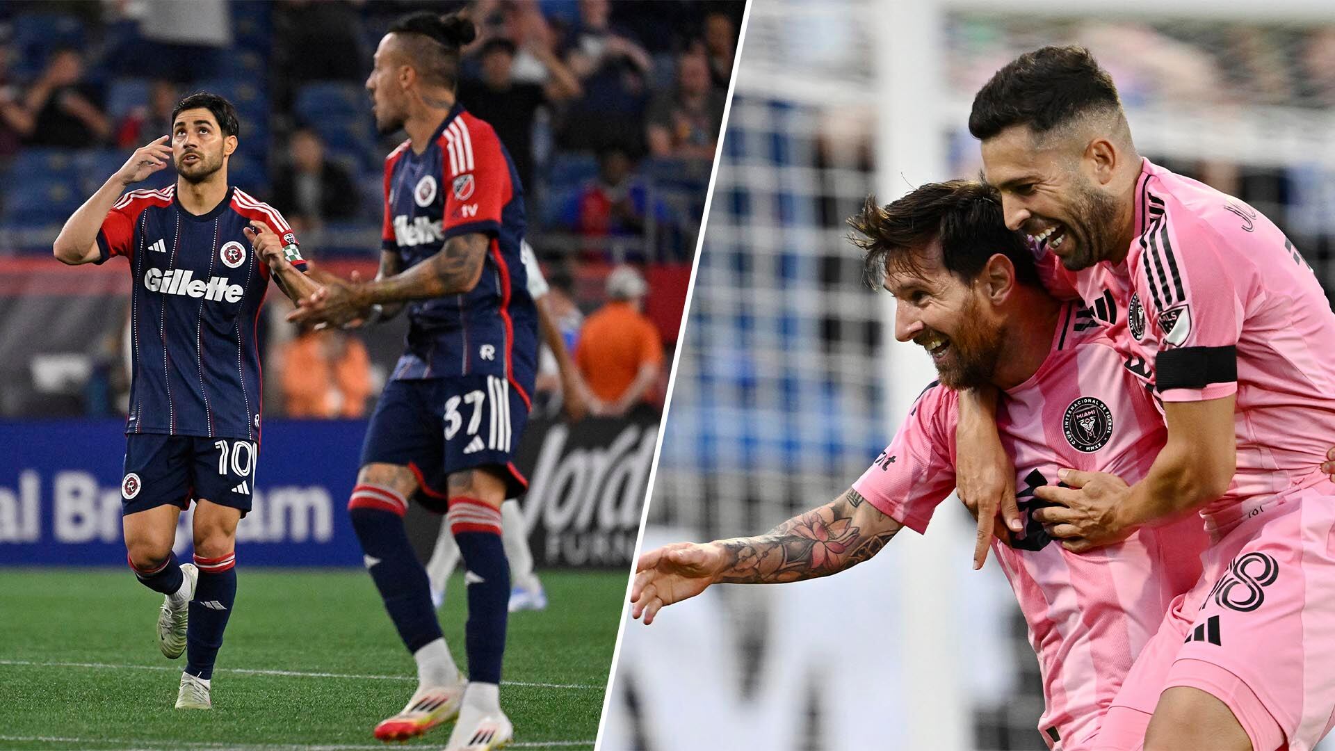 New England Revolution recibe al Inter Miami de Lionel Messi