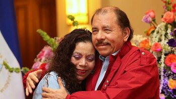 Rosario Murillo y Daniel Ortega