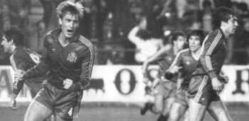 El partido entre España y