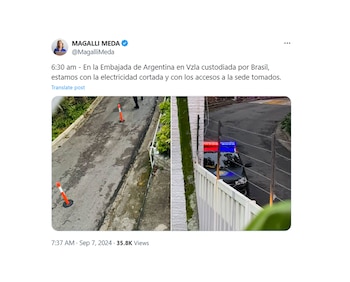 El mensaje de Magalli Meda