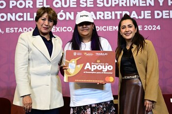 La gobernadora Delfina Gómez detalló