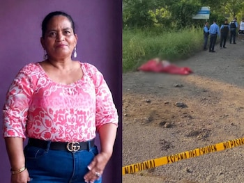 Vecinos alertaron a las autoridades tras observar un bulto sospechoso abandonado cerca de la RN-23. (Foto: Cortesía)