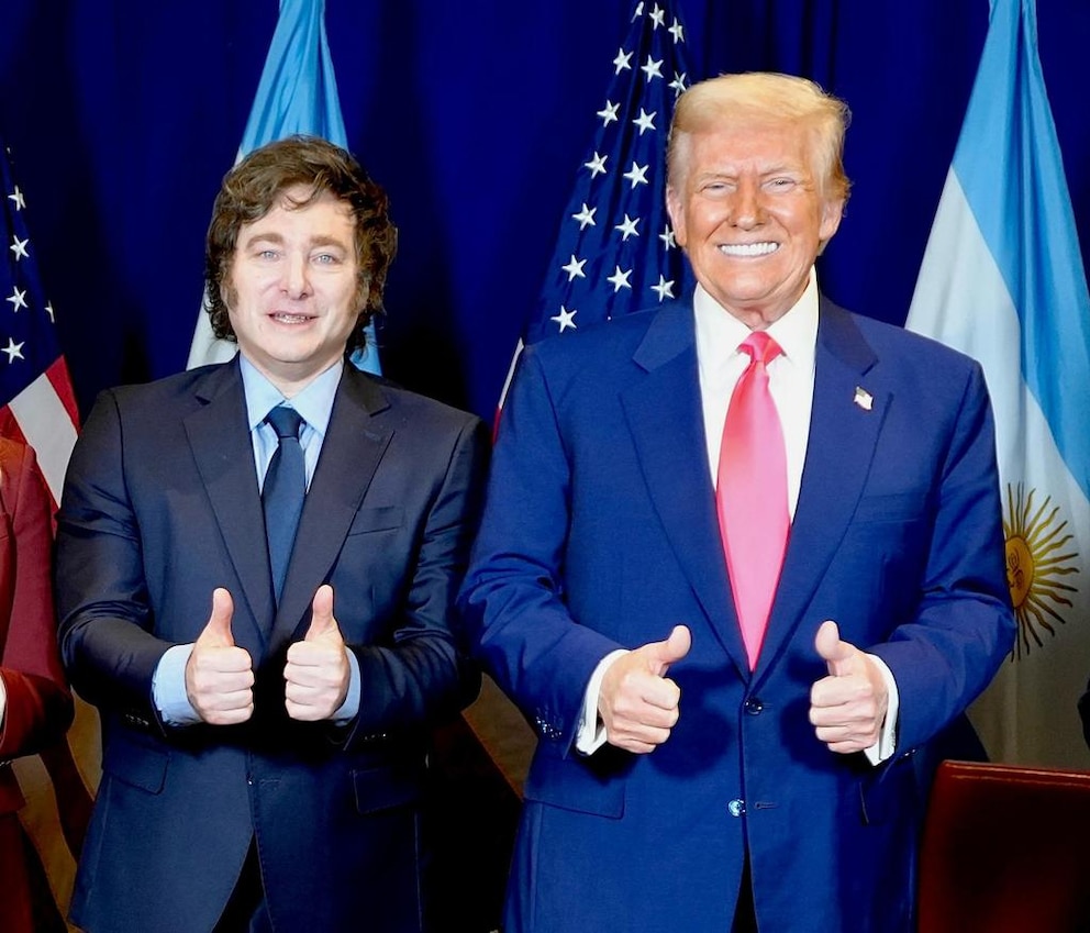 Milei y trump