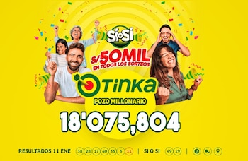 La Tinka hoy: estos son