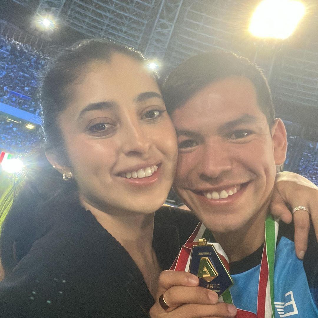 Chucky Lozano y su esposa, Ana ObregónCredito:ig@hirvinglozano