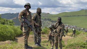 15/02/2023 RDCongo.- El grupo rebelde M23 acusa a RDC de "violar el alto el fuego" y promete "responder de forma adecuada".
El grupo rebelde Movimiento 23 de Marzo (M23) ha prometido "responder de forma adecuada" al Ejército de República Democrática del Congo (RDC) tras la muerte de dos de sus comandantes en un bombardeo ejecutado el martes, que ha descrito como "una violación del alto el fuego" en el este del país.
POLITICA
ALAIN UAYKANI / XINHUA NEWS / CONTACTOPHOTO