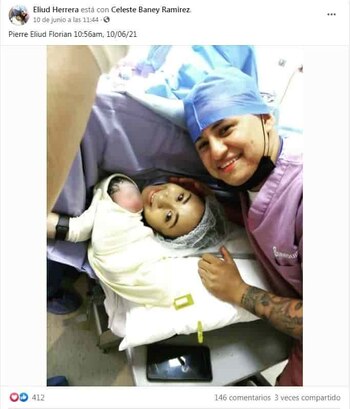 El padre dio a conocer