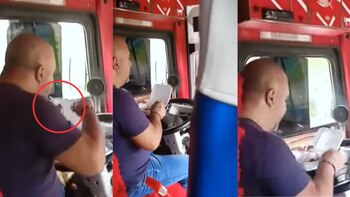 Conductor irresponsable fue captado en