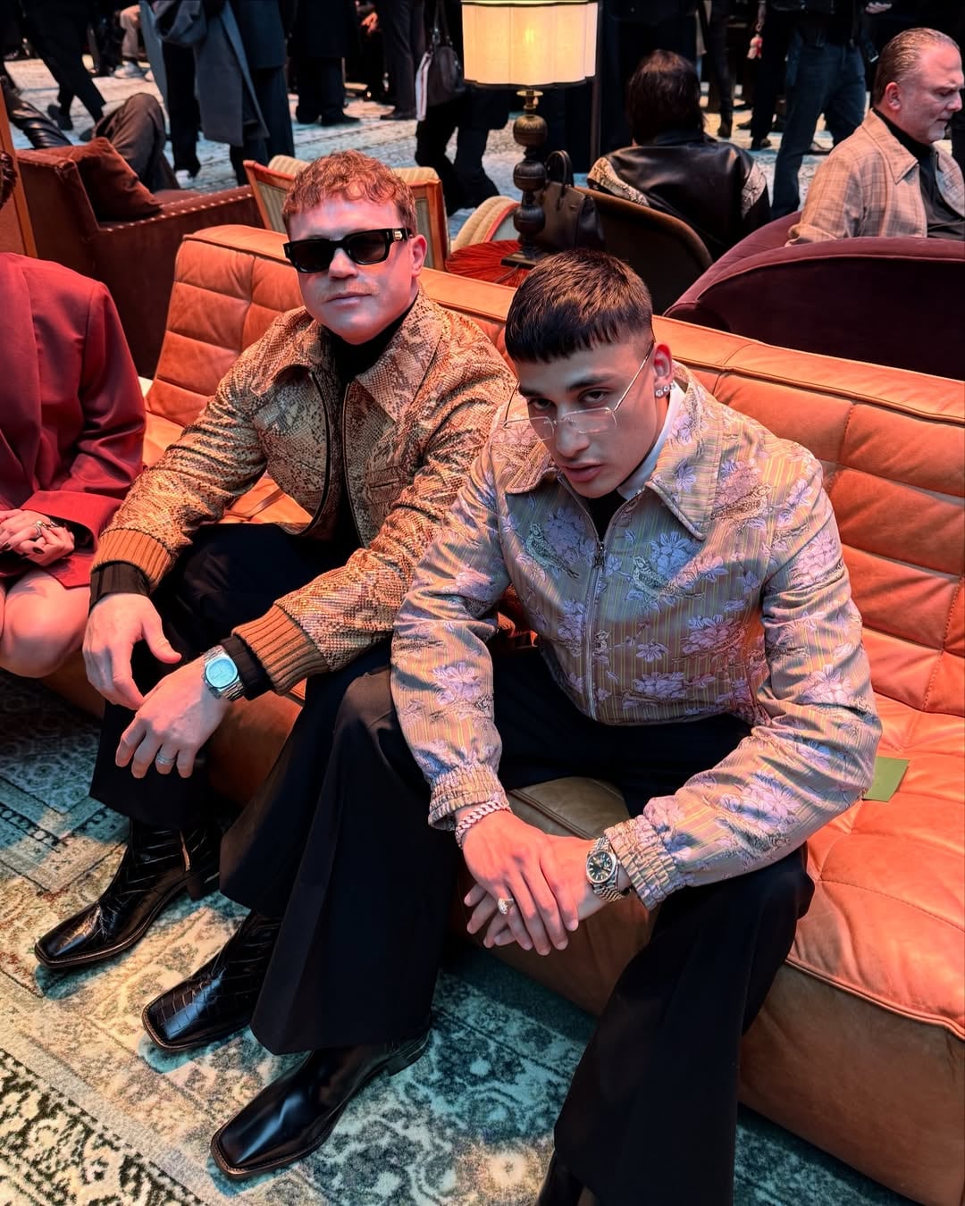 Canelo Álvarez junto a El Malilla simboliza la unión del deporte y la música urbana mexicana (Instagram/ @elmalilla_)