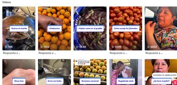 Abue Angie muestra de qué