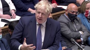El primer ministro británico, Boris