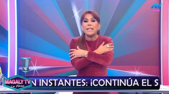 Magaly Medina vuelve renovada tras su paso por Chota: “Llego al estudio con el corazón rebosante de alegría”. Captura: Magaly TV La Firme.