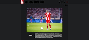 El "Guajiro" fue resaltado por parte de los principales diarios de Múnich como uno de los mejores en la cancha-crédito Sport Alemania