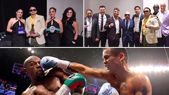Día histórico para el boxeo argentino: Chino Maidana ingresó al Salón de la Fama en Las Vegas junto a otras leyendas