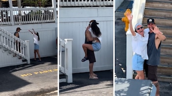 El apasionado reencuentro de Sofía Jujuy con su novio tras una semana de críticas: “Se me va a salir el corazón”