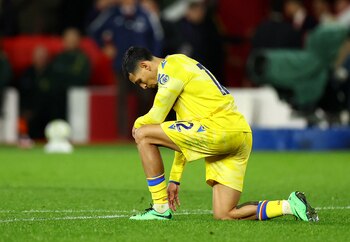 Daniel Muñoz en su primera