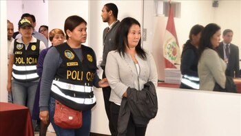 Audiencia prisión preventiva contra Keiko
