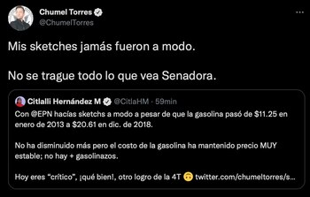 Chumel respondió a la secretaria