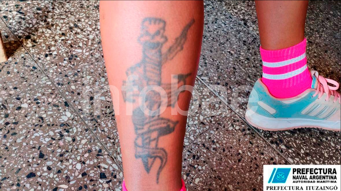 Uno de los tantos tatuajes que presenta en su cuerpo JFPV