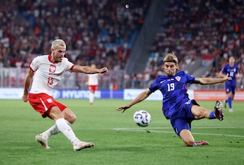 Borna Sosa es la ausencia más notable en la selección de Croacia para la Copa Mundial de la FIFA - crédito Antonio Bronic/REUTERS