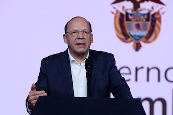 Germán Ávila, ministro de Hacienda, es gran responsable de las finanzas del Gobierno nacional - crédito Carlos Ortega/EFE