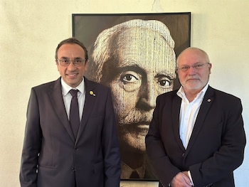 23/06/2024 El presidente del Parlament de Catalunya, Josep Rull, se reúne con el exconseller y diputado de Junts Lluís Puig
POLITICA
@JOSEPRULL