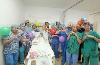 Antes de ingresar a sala