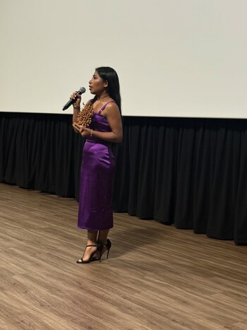 La actriz de Roma recibió